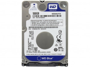 HDD за лаптоп 500GB WD Scorpio Blue 500GB 5400/SATA3/16MB WD5000LPCX